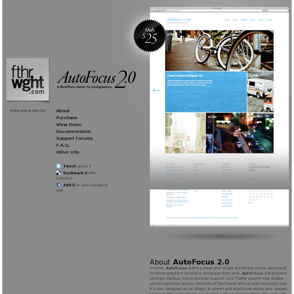 AutoFocus 2.0 for Wordpress