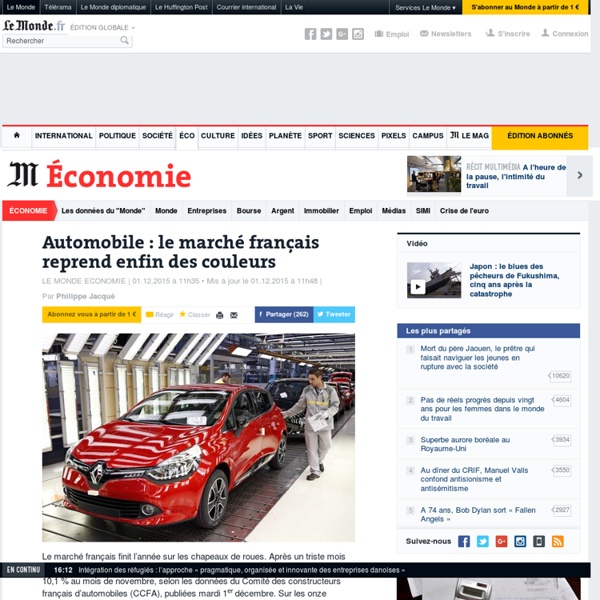 Automobile : le marché français reprend enfin des couleurs