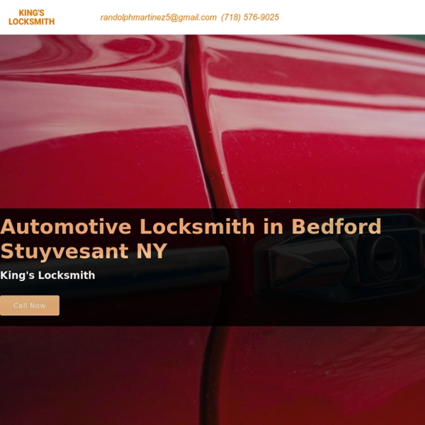 Automotive Locksmith Service in Bedford Stuyvesant NY