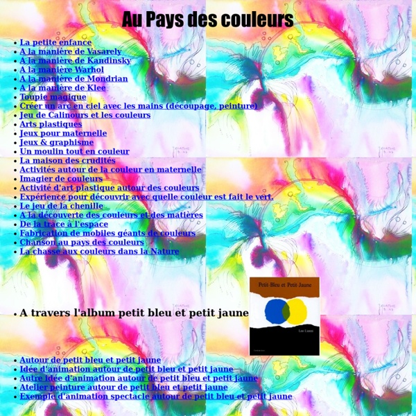 Aux pays des couleurs