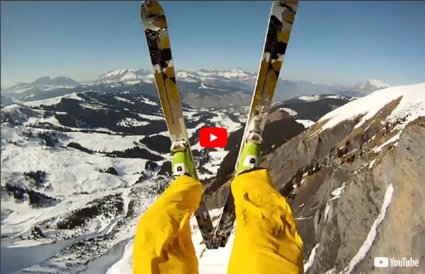 GoPro HD: Avalanche Cliff Jump with Matthias Giraud - StumbleUpon