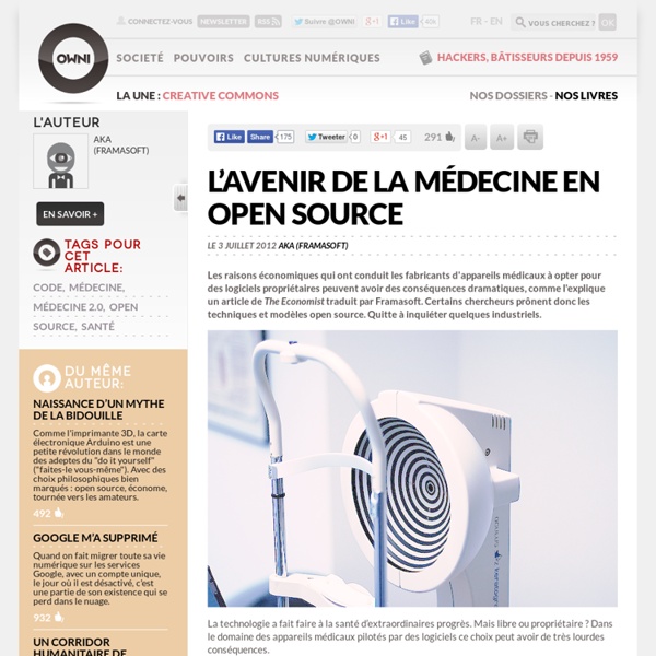 L’avenir de la médecine en open source