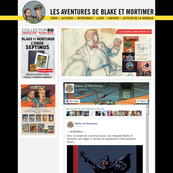 LES AVENTURES DE BLAKE ET MORTIMER - Blake et Mortimer - L'onde Septimus
