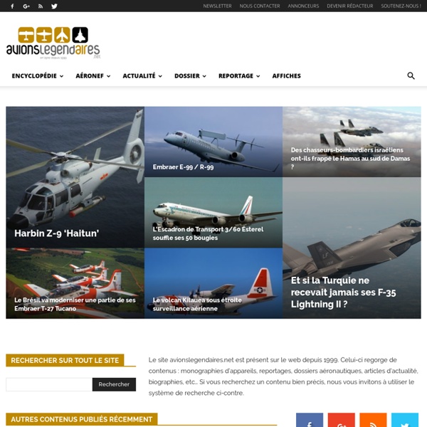 Avionslegendaires.net - Aviation militaire & Aéronautique de défense