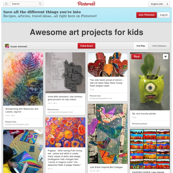 Awesome art projects for kids