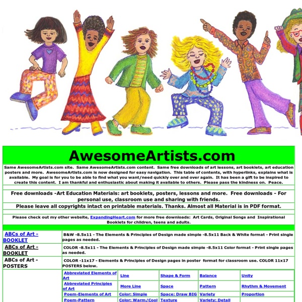 _Free Downloads_Free Art Lessons
