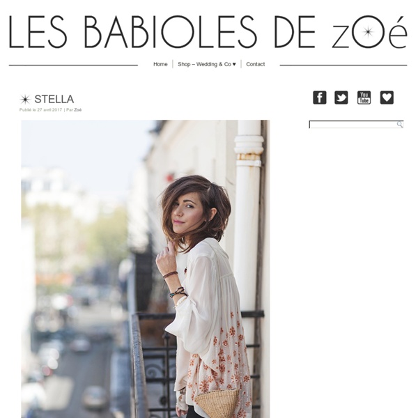 Les babioles de Zoé : blog mode et tendances, bons plans shopping et bijoux