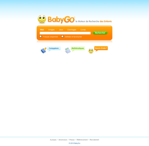 BabyGo - Le moteur de recherche des enfants