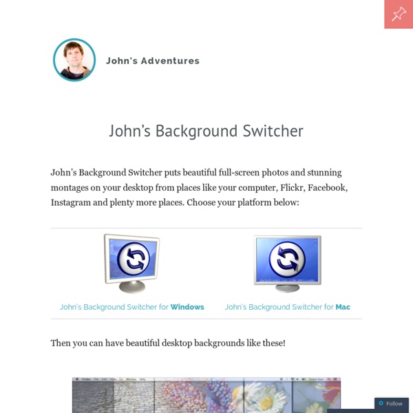 John’s Background Switcher
