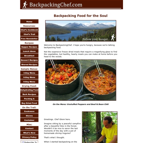 Backpacking Food for the Soul