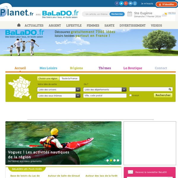 Devenez BaLaDO’testeur : testez gratuitement des activités – BaLaDO.fr