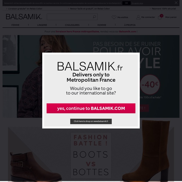 Soldes BALSAMIK : la mode en ligne avec les femmes