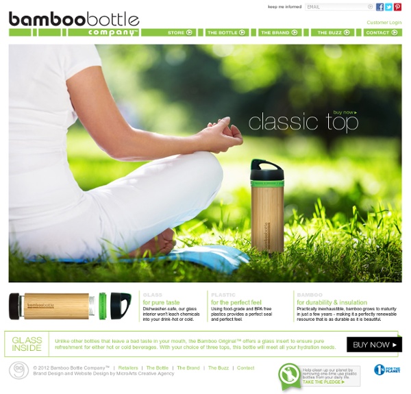 For The Best Reusable Water Bottle, Go Bamboo