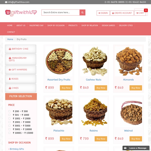 Buy Online Dry Fruits in Bangalore