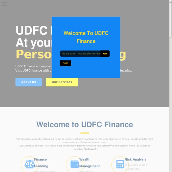 UDFC Finance