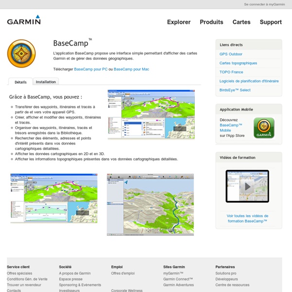 Garmin - BaseCamp