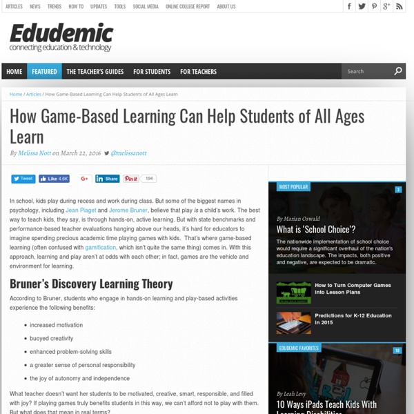 How Game-Based Learning Can Help Students of All Ages Learn