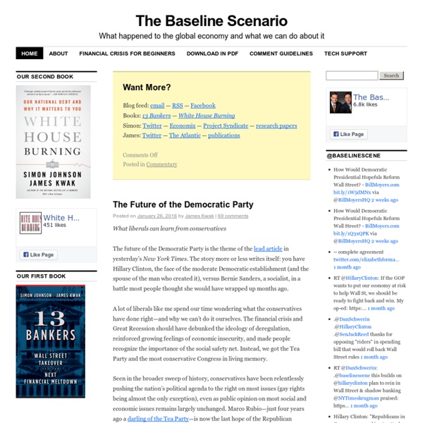 The Baseline Scenario