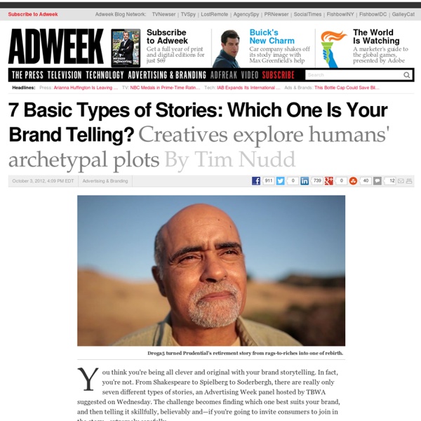 7 Basic Types of Stories: Which One Is Your Brand Telling?