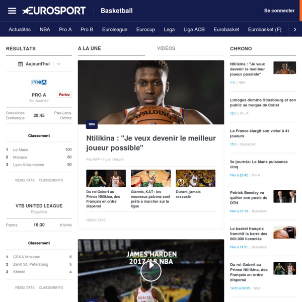 Basket sur Eurosport