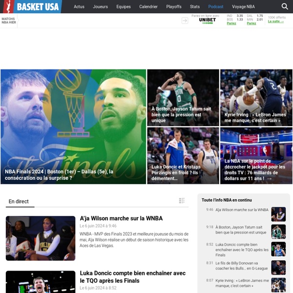 BasketUSA - Toute l'actualité de la NBA au quotidien - Mozilla F