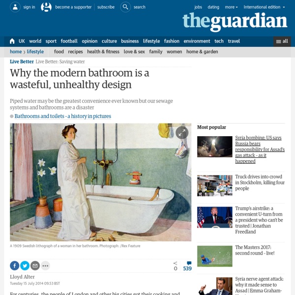 Why the modern bathroom is a wasteful, unhealthy design