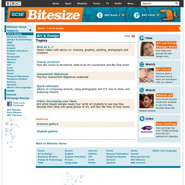 GCSE Bitesize - Art & Design