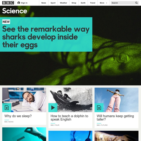BBC Science - Latest in new science and science technology