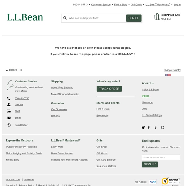 L.L.Bean: FREE Shipping. No minimum order, no end date.