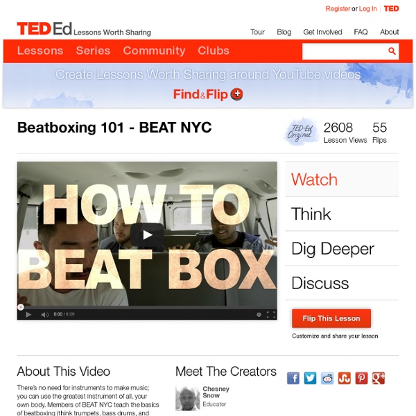 Beatboxing 101 - BEAT NYC