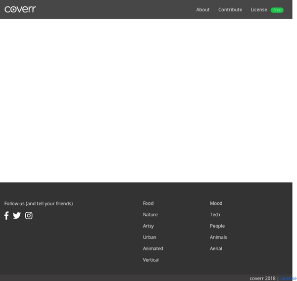 Coverr - Beautiful, free videos for your homepage