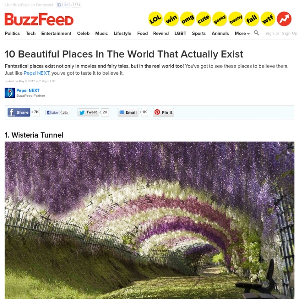 10 Beautiful Places In The World That Actually Exist