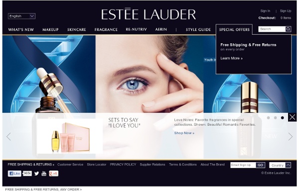 Estée Lauder Official Site