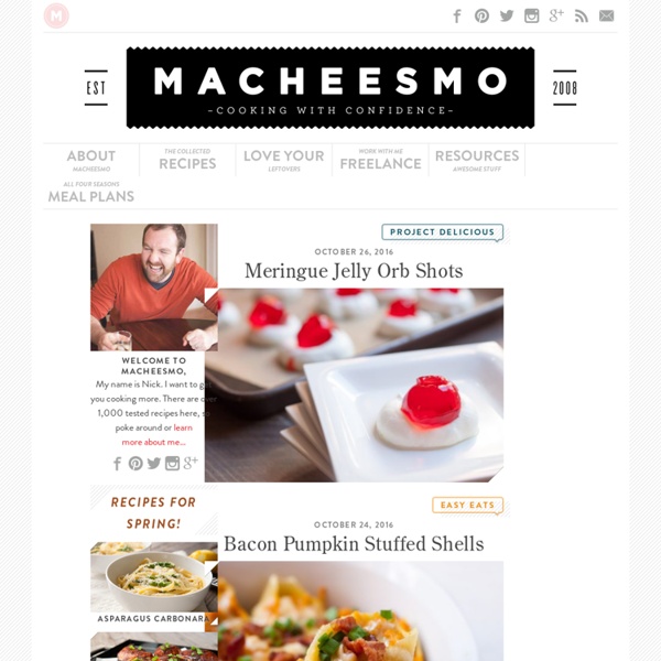 Macheesmo - Learning to be Confident in the Kitchen