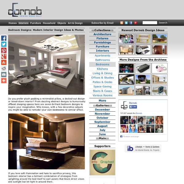 Bedroom Designs: Modern Interior Design Ideas & Photos
