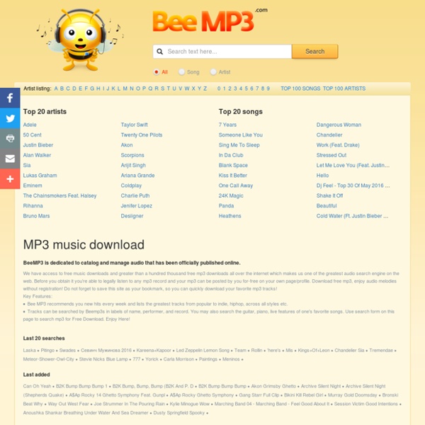 Beemp3.com - MP3 Search & Free MP3 Downloads