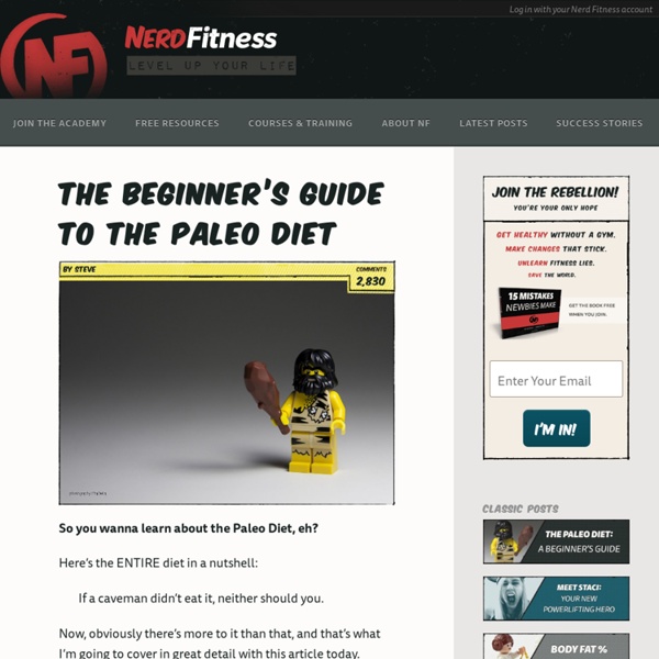 The Beginner's Guide to the Paleo Diet