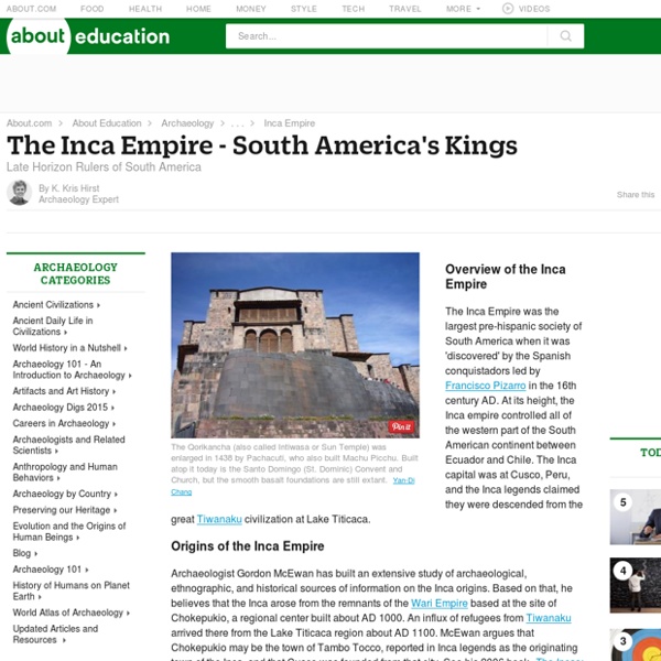 Beginner's Guide to the Inca Empire
