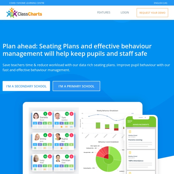 Class Charts - seating plans and behavior management software