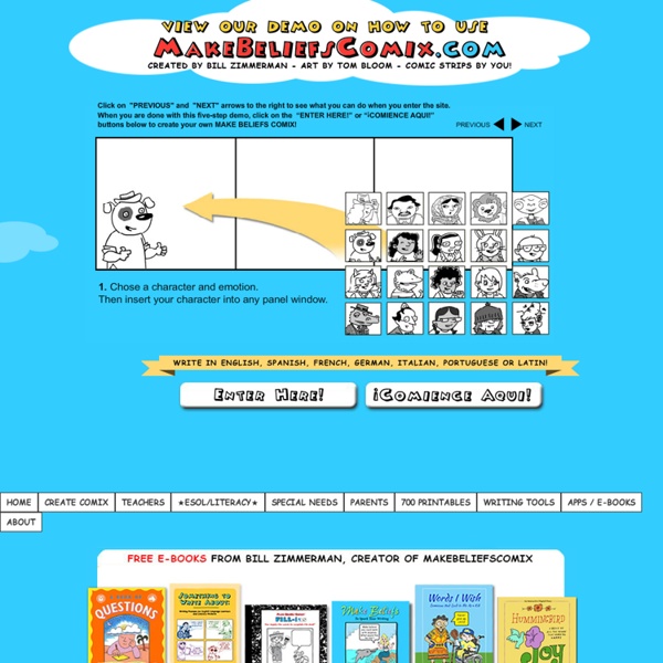 MAKE BELIEFS COMIX! Online Educational Comic Generator for Kids of All Ages