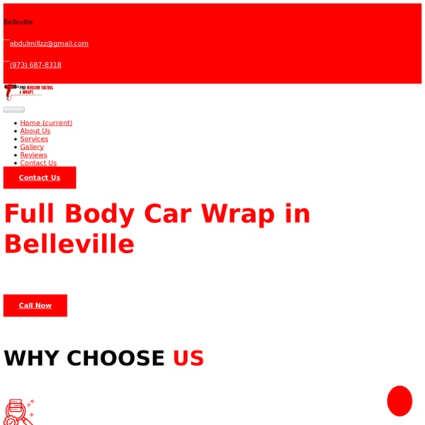 Vehicle Wrap Design in Belleville