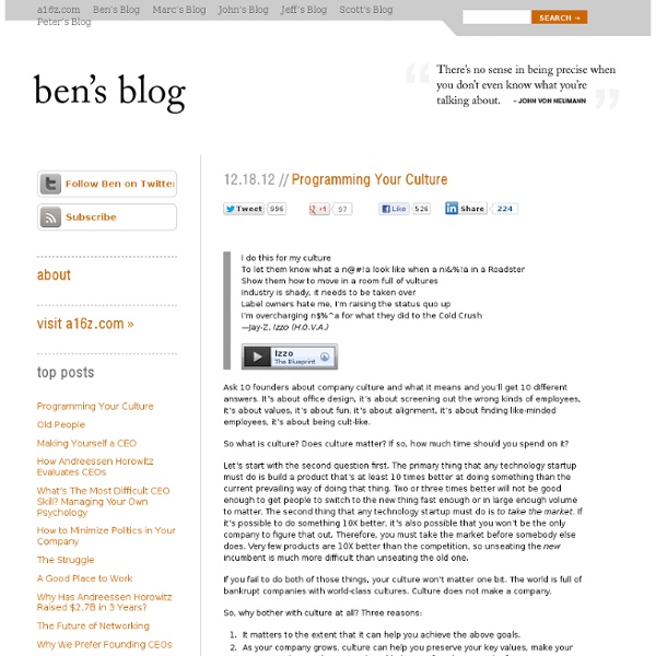Ben's blog