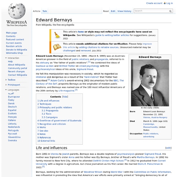 Edward Bernays Propaganda Pdf Deutsch