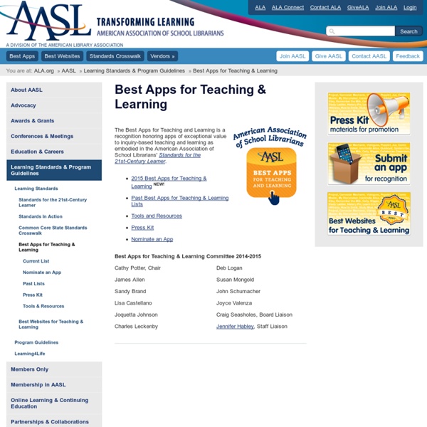 Best Apps for Teaching & Learning