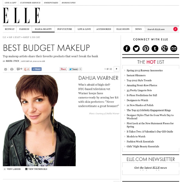 Best Budget Makeup – Find the Best Makeup for Any Budget on ELLE.com