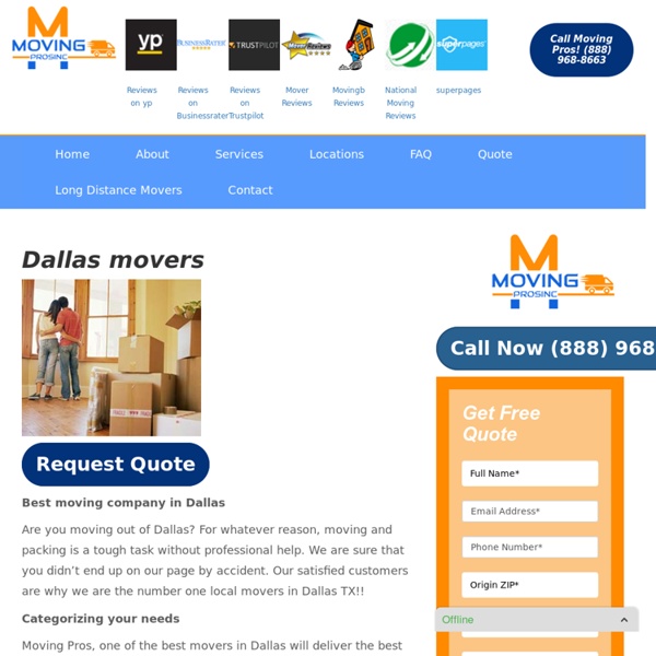 Best Movers in Dallas, Local Movers Dallas TX