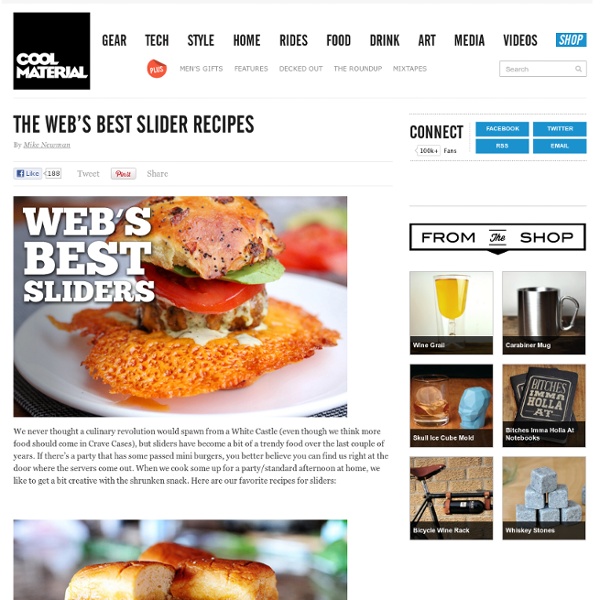 The Web’s Best Slider Recipes