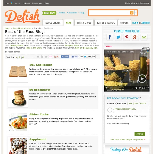 Best of the Food Blogs