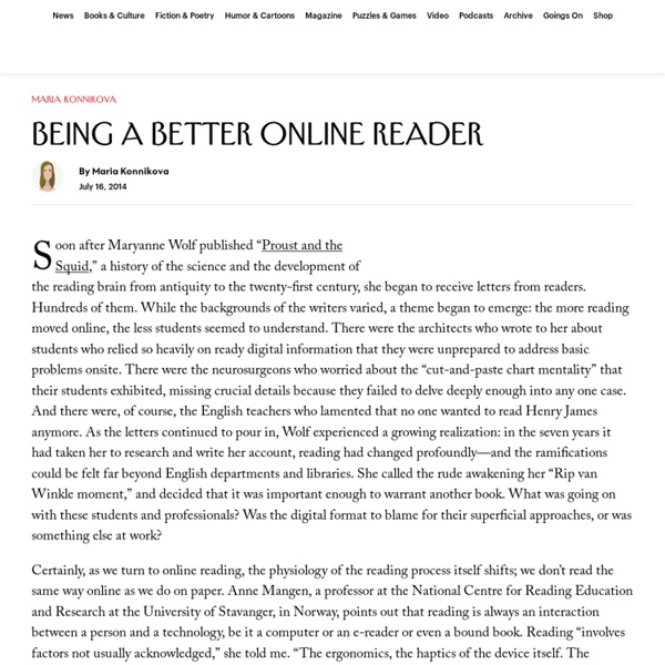 Being a Better Online Reader