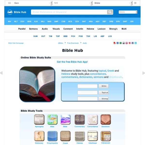 Bible Hub: Search, Read, Study the Bible